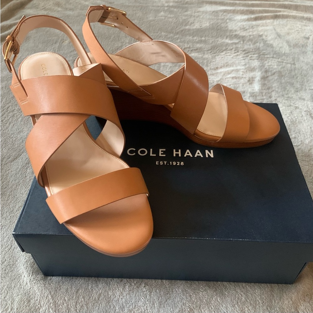 Cole Haan Penelope, wedge sandal.